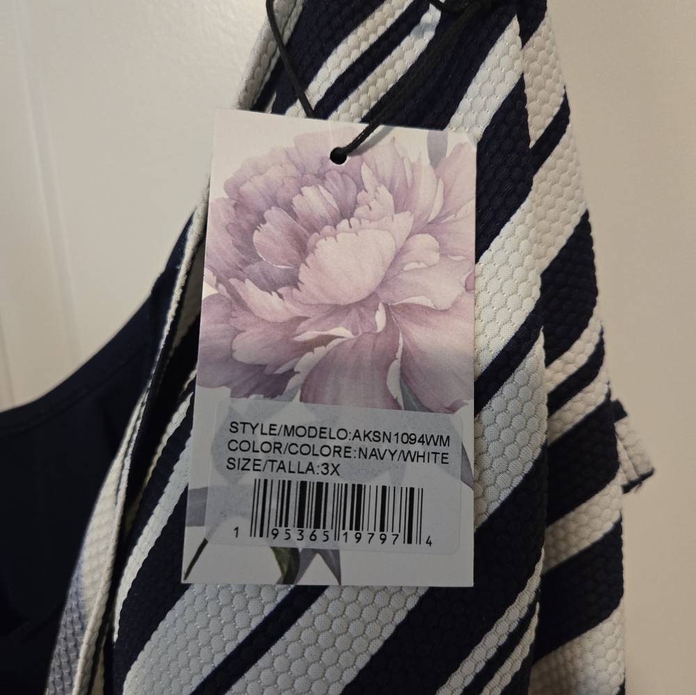 NWT. New Swimsuit. Hygiene liner intact. - Picture 7 of 7